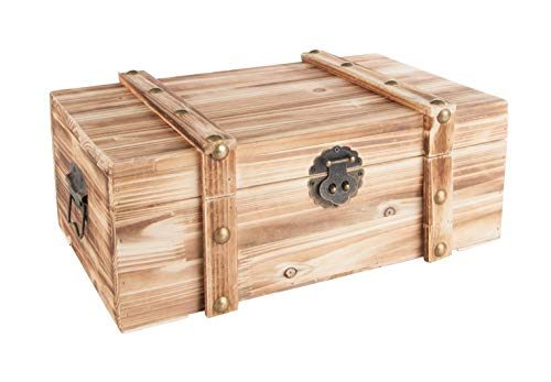 Squared Pirate Chest MYBOXES Treasure Chest Gift Box