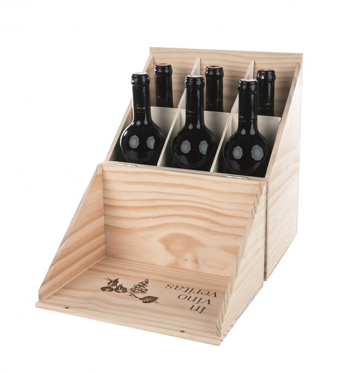In Vino Veritas, Box for 6 Bottles of Wine