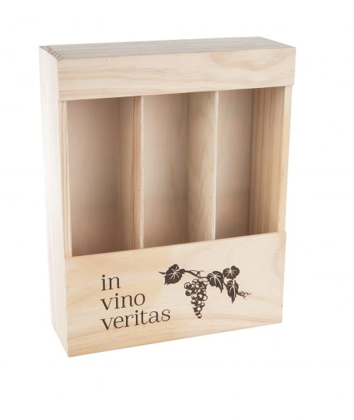 In Vino Veritas, Box for 3 Bottles of Wine