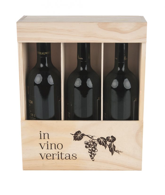 In Vino Veritas, Box for 3 Bottles of Wine